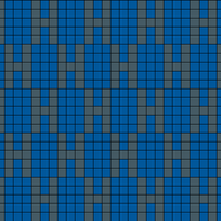 Navy Grey H & H pattern