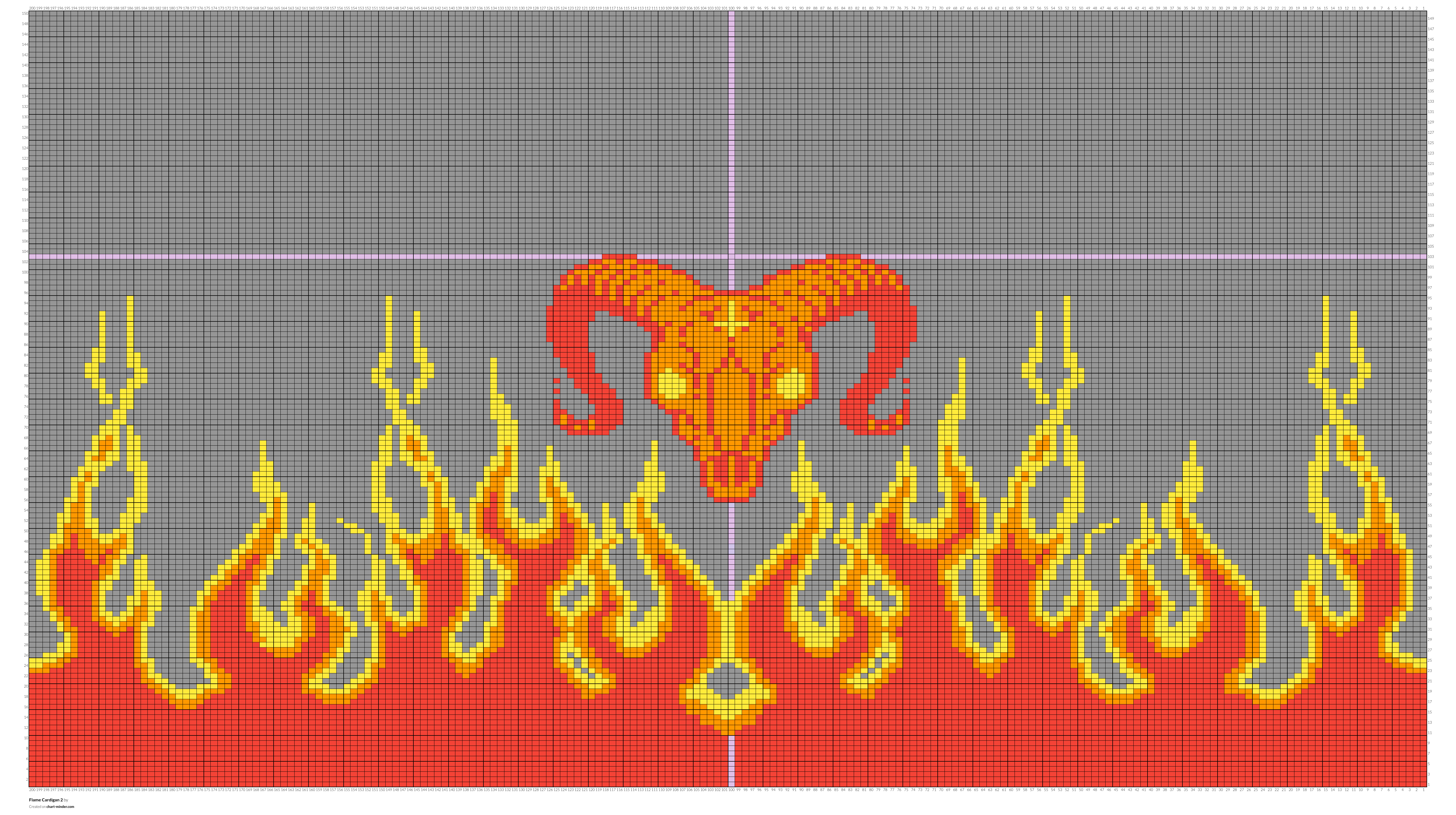 Flame Cardigan 2