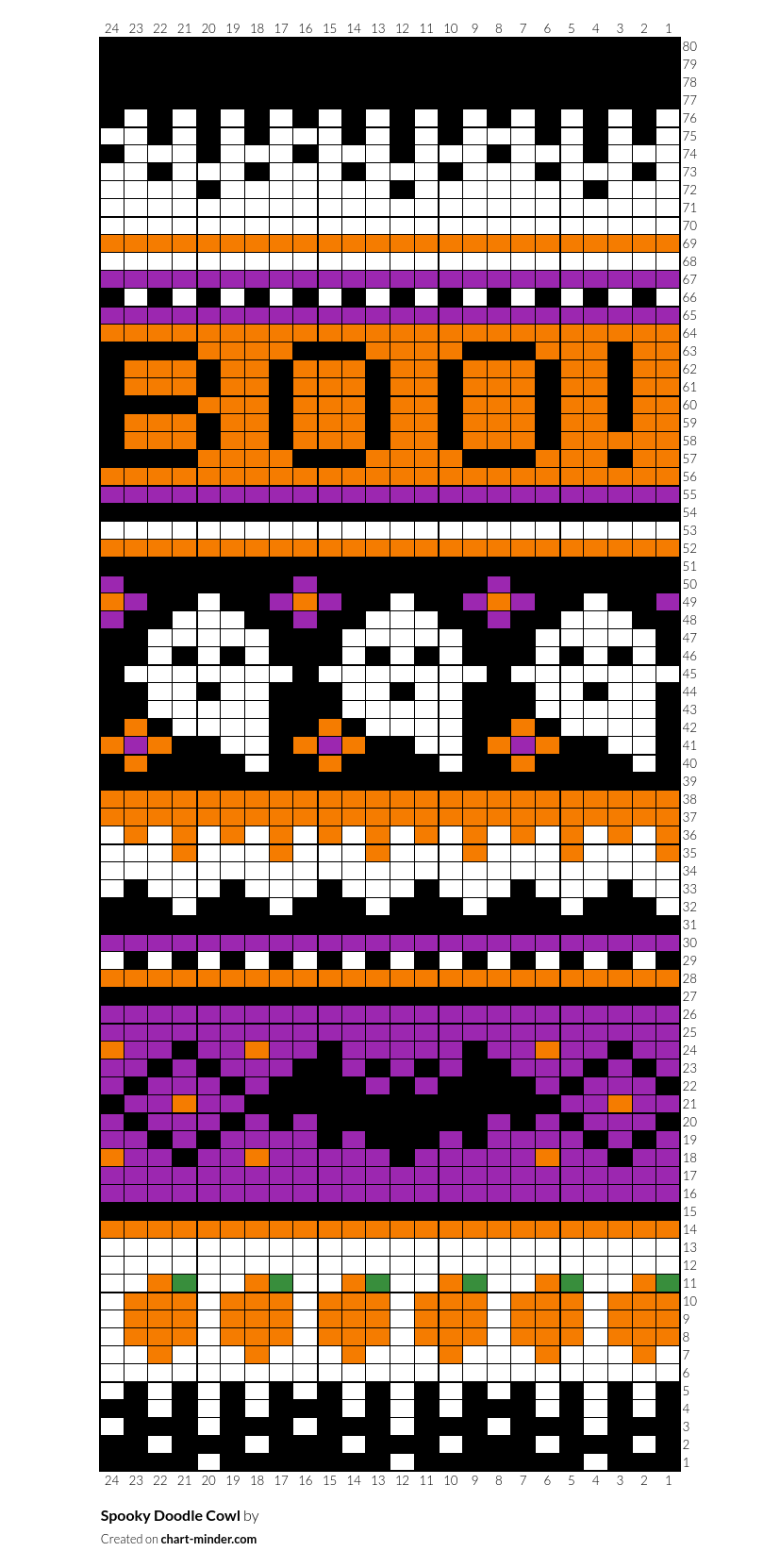 Spooky Doodle Cowl