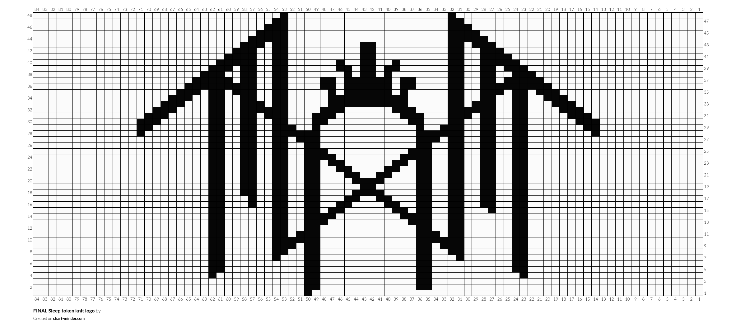 FINAL Sleep token knit logo 