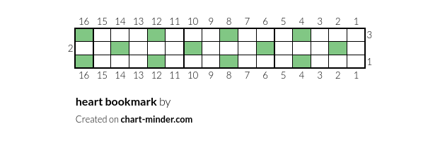 heart bookmark