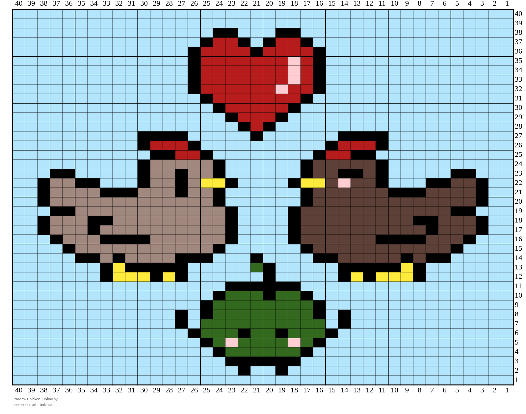 Stardew Chicken Junimo 