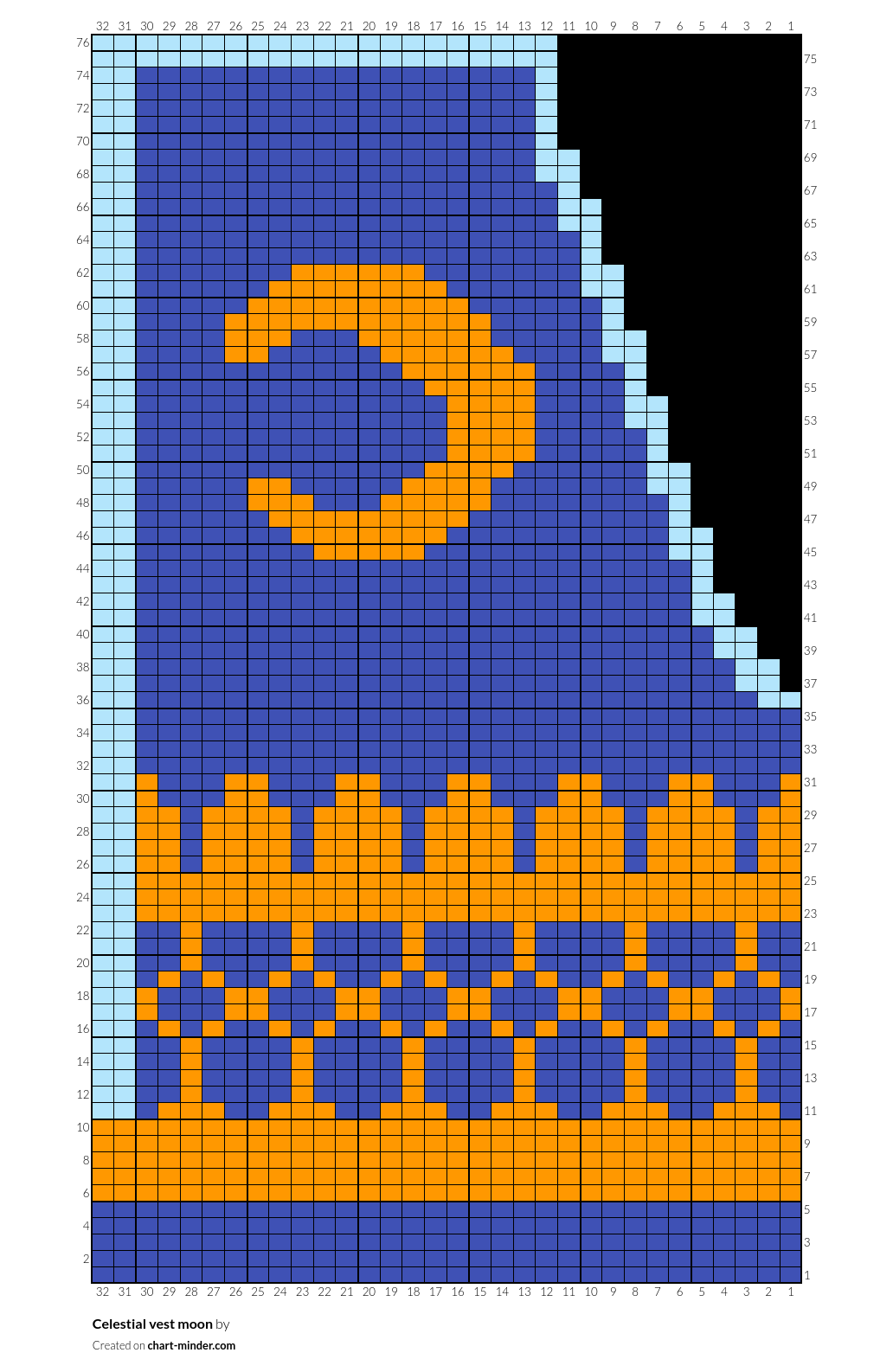 Celestial vest moon
