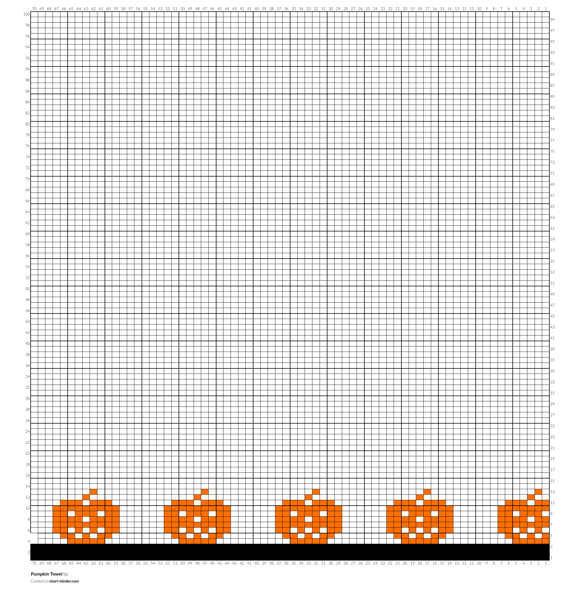 Pumpkin Towel