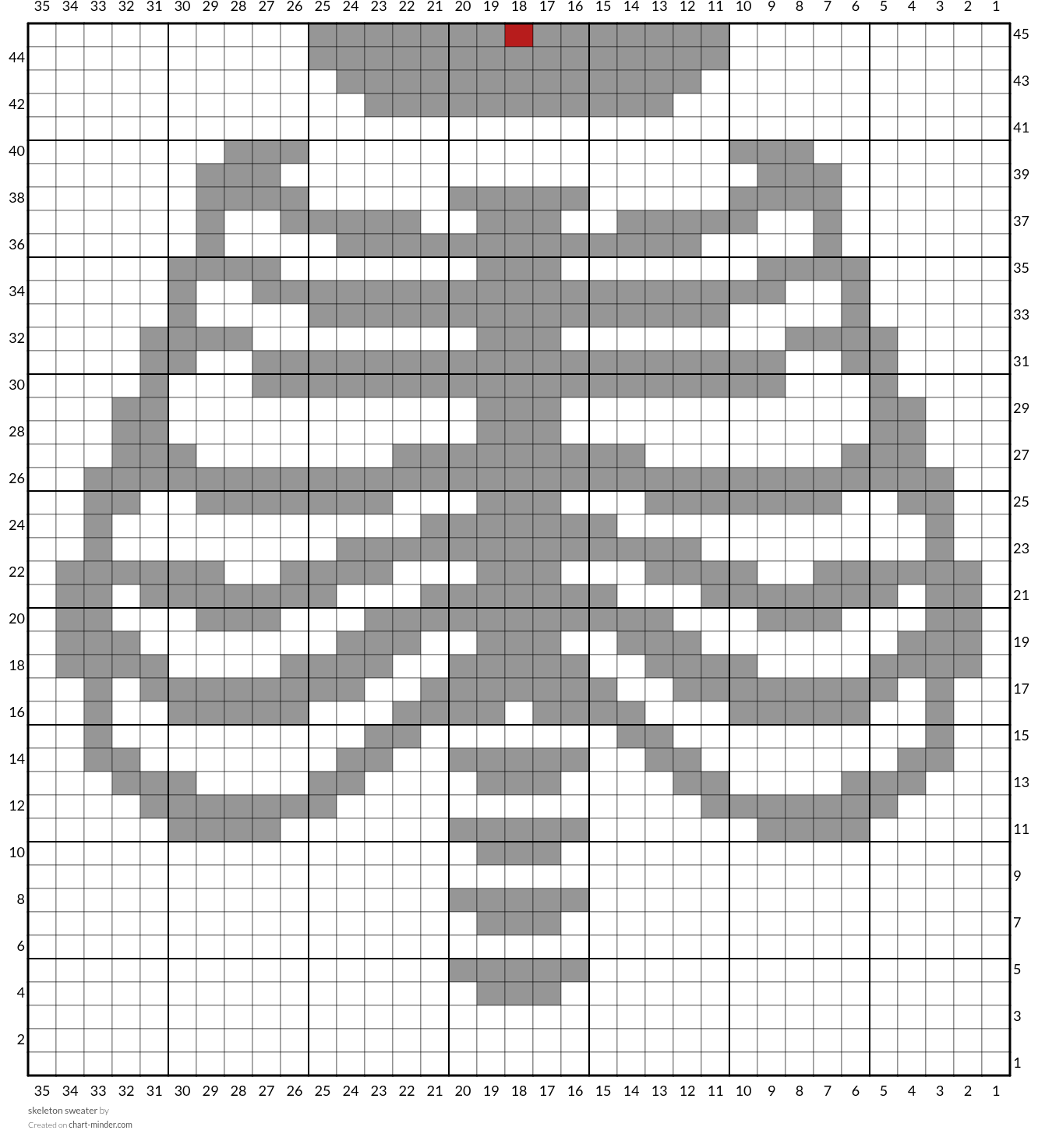 skeleton sweater