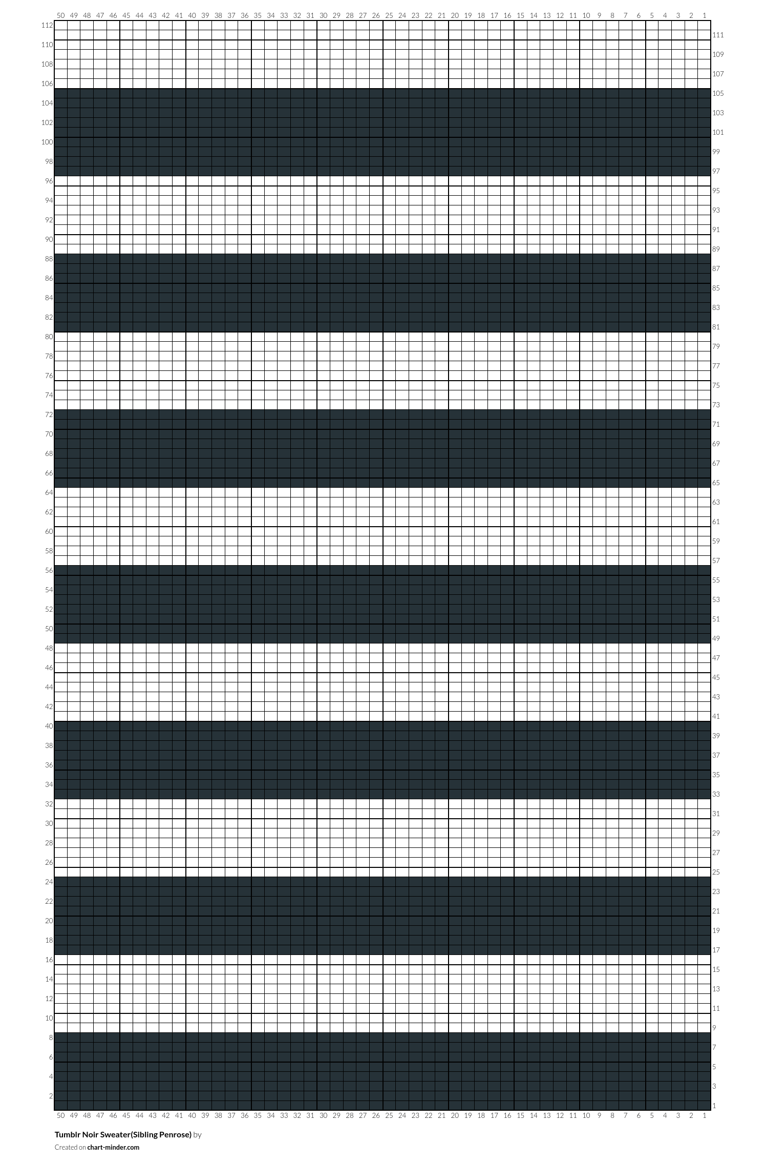 Tumblr Noir Sweater(Sibling Penrose)