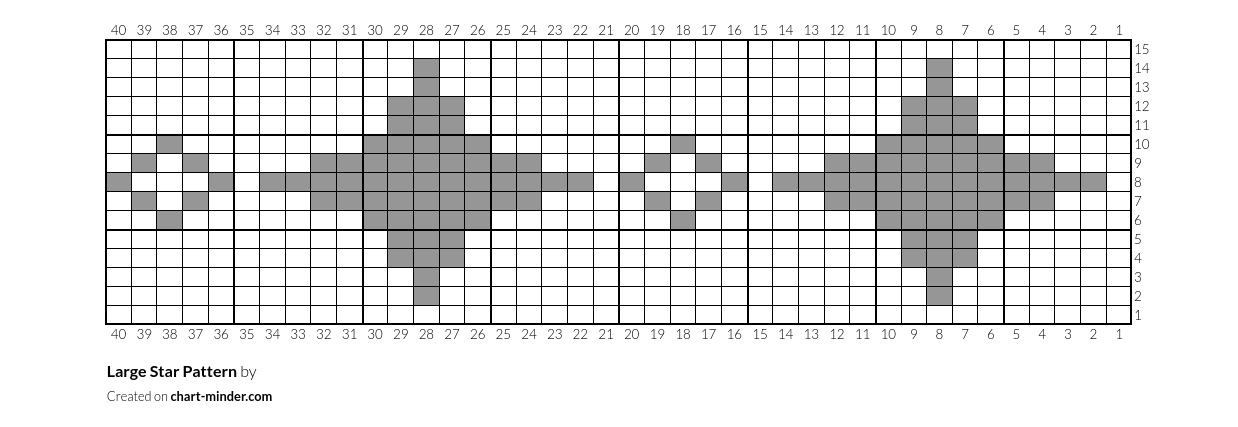 Large Star Pattern