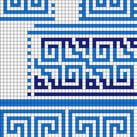 Greek Key Mosaic