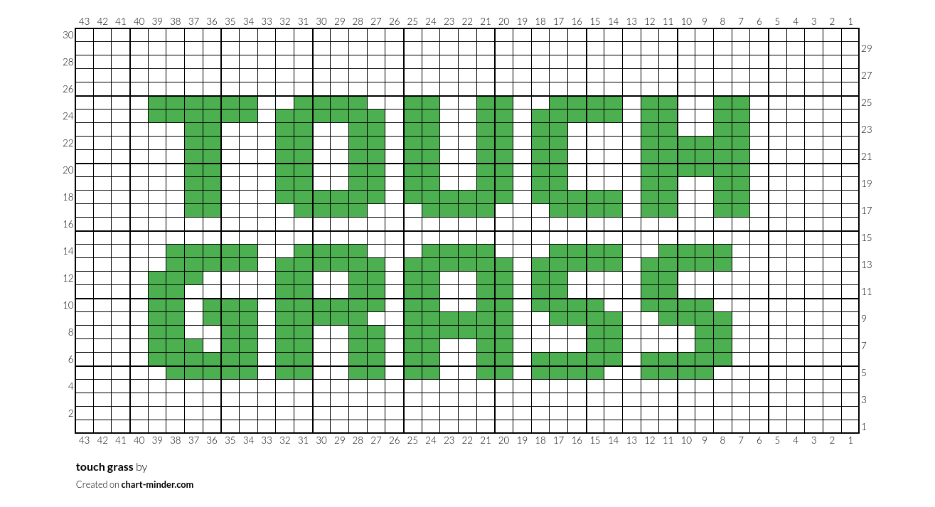 touch grass