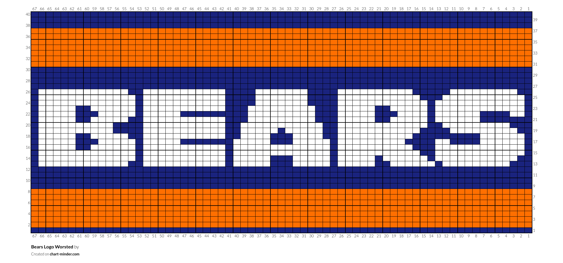 Bears Logo Worsted 