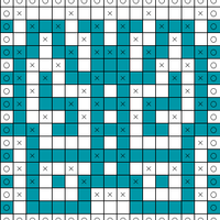 1. mosaic random pattern