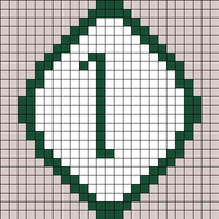 Strawberry Lettering Chart - I