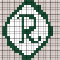 Strawberry Lettering Chart - R