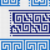 Greek Key Mosaic