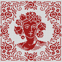 red face