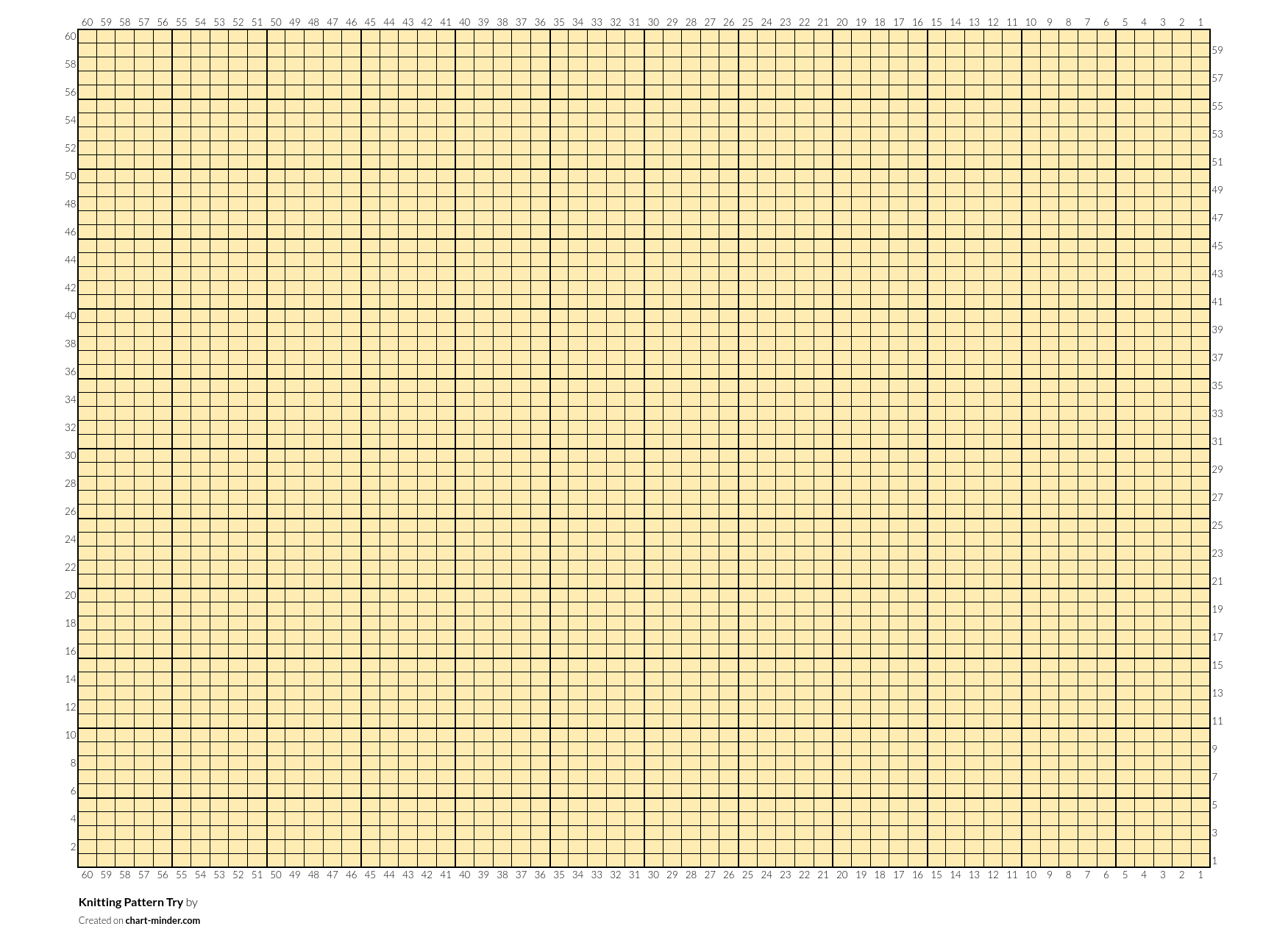 Knitting Pattern Try