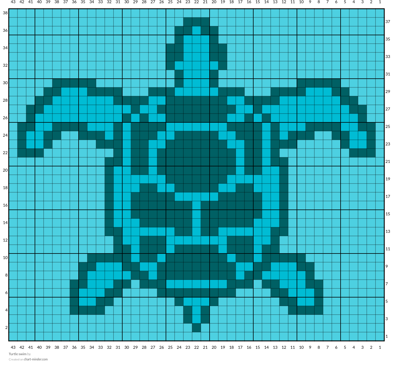 Turtle swim