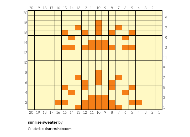sunrise sweater
