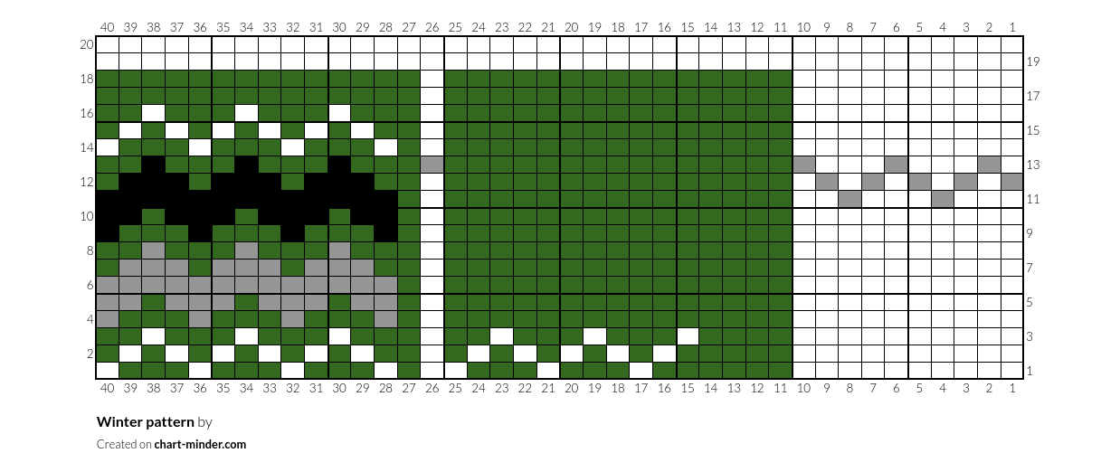 Winter pattern