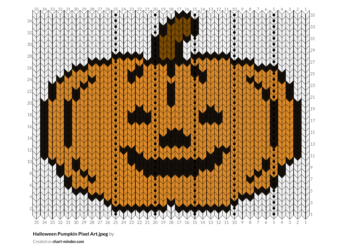 Halloween Pumpkin Pixel Art.jpeg