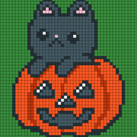 halloween cat