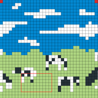 chèvres et vaches
