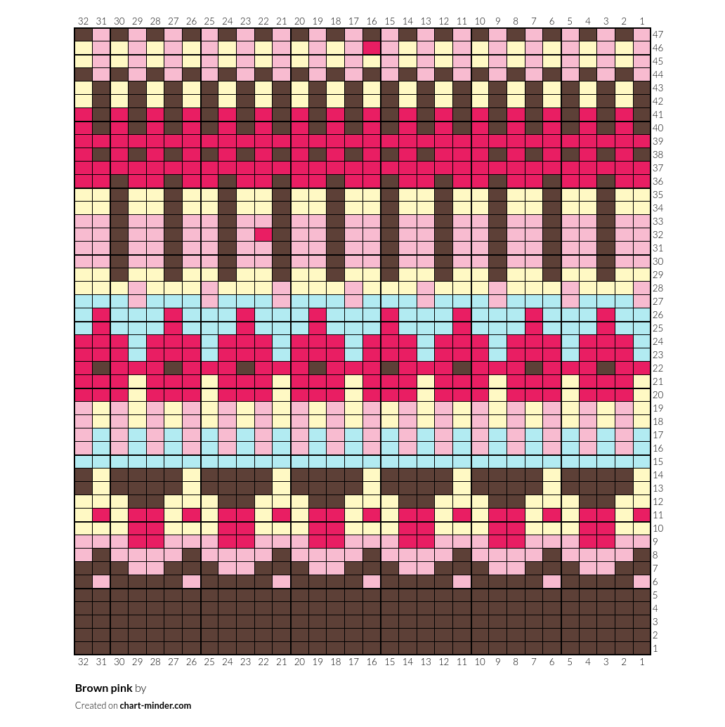 Brown pink