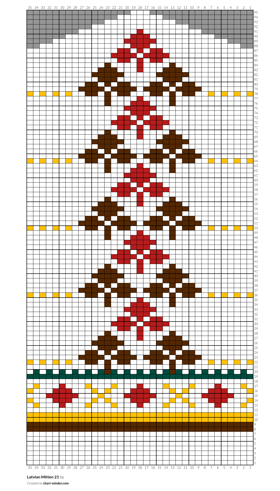 Latvian Mitten 21