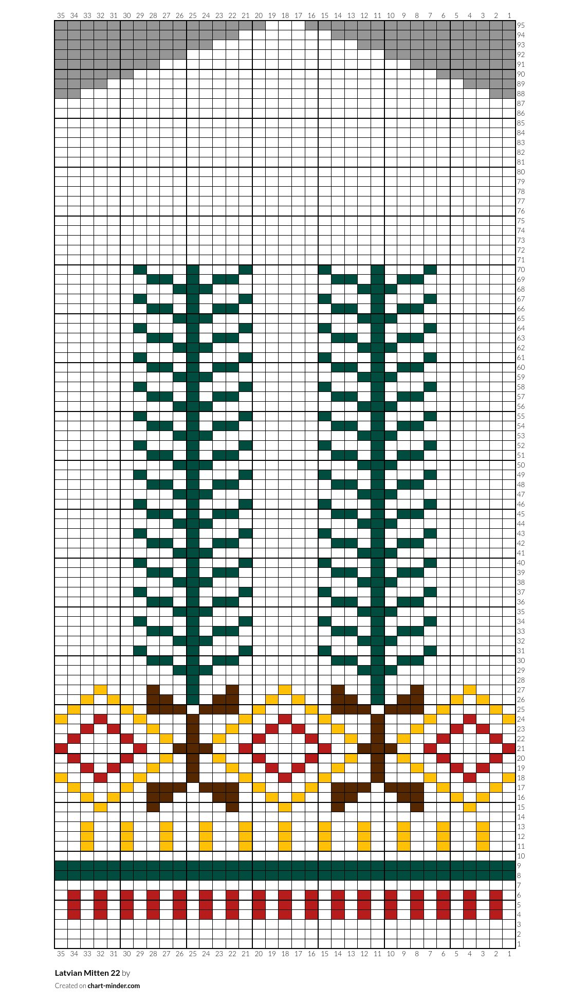 Latvian Mitten 22