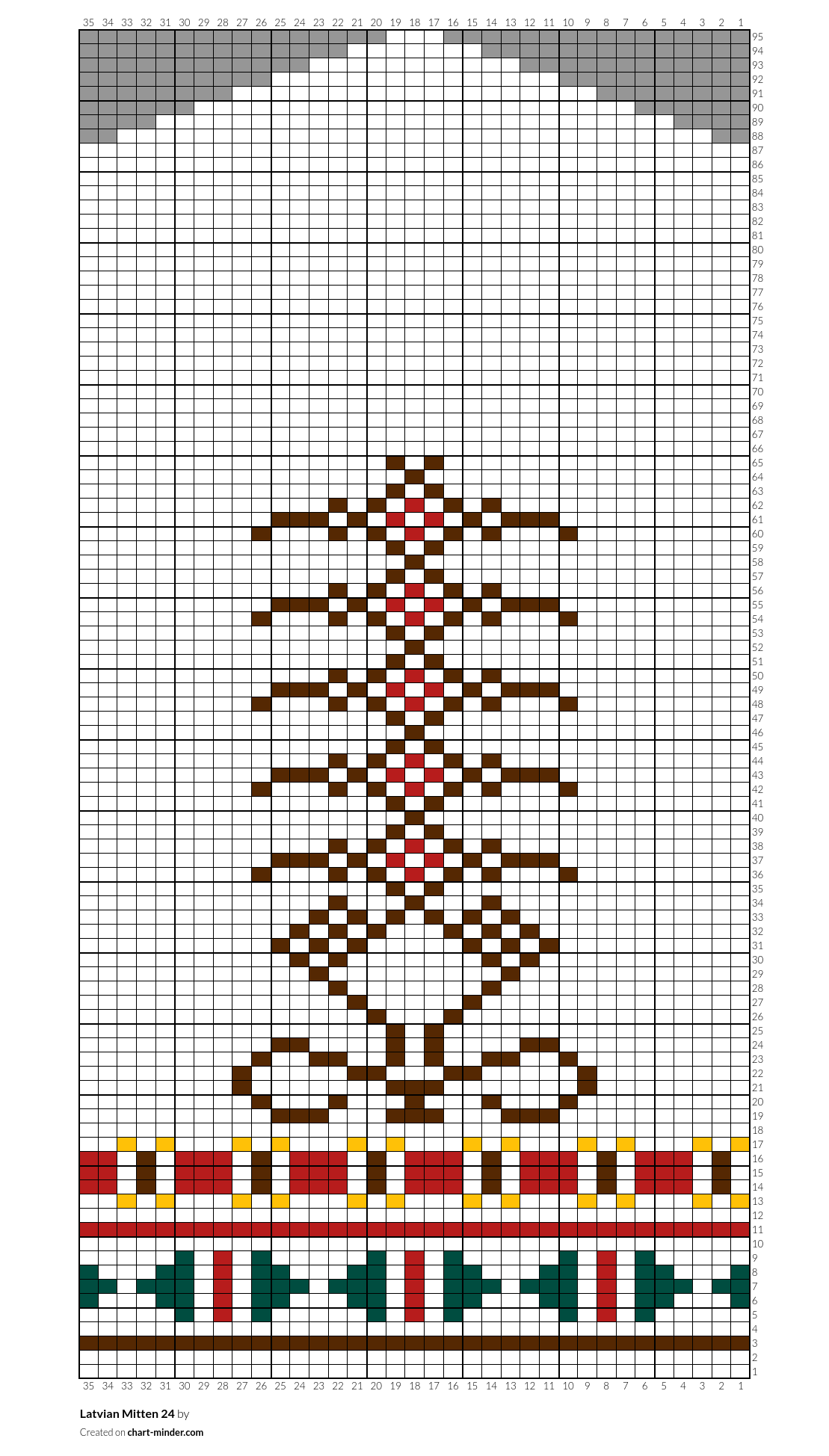 Latvian Mitten 24