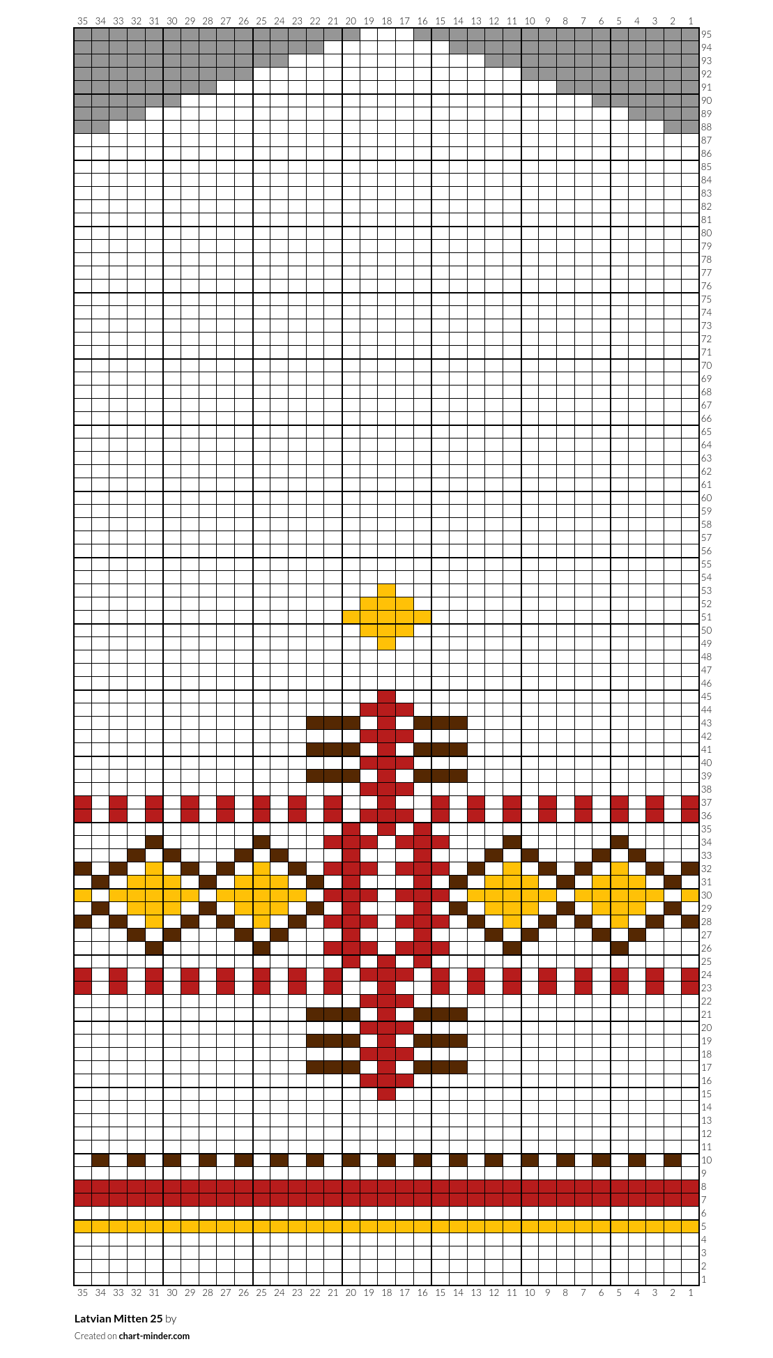 Latvian Mitten 25