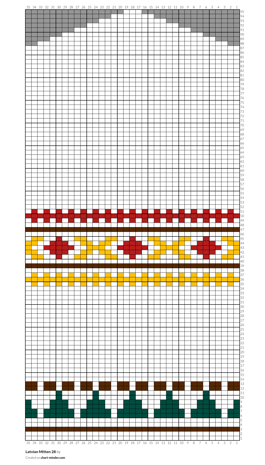 Latvian Mitten 28
