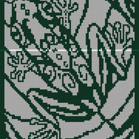 Frog mosaic