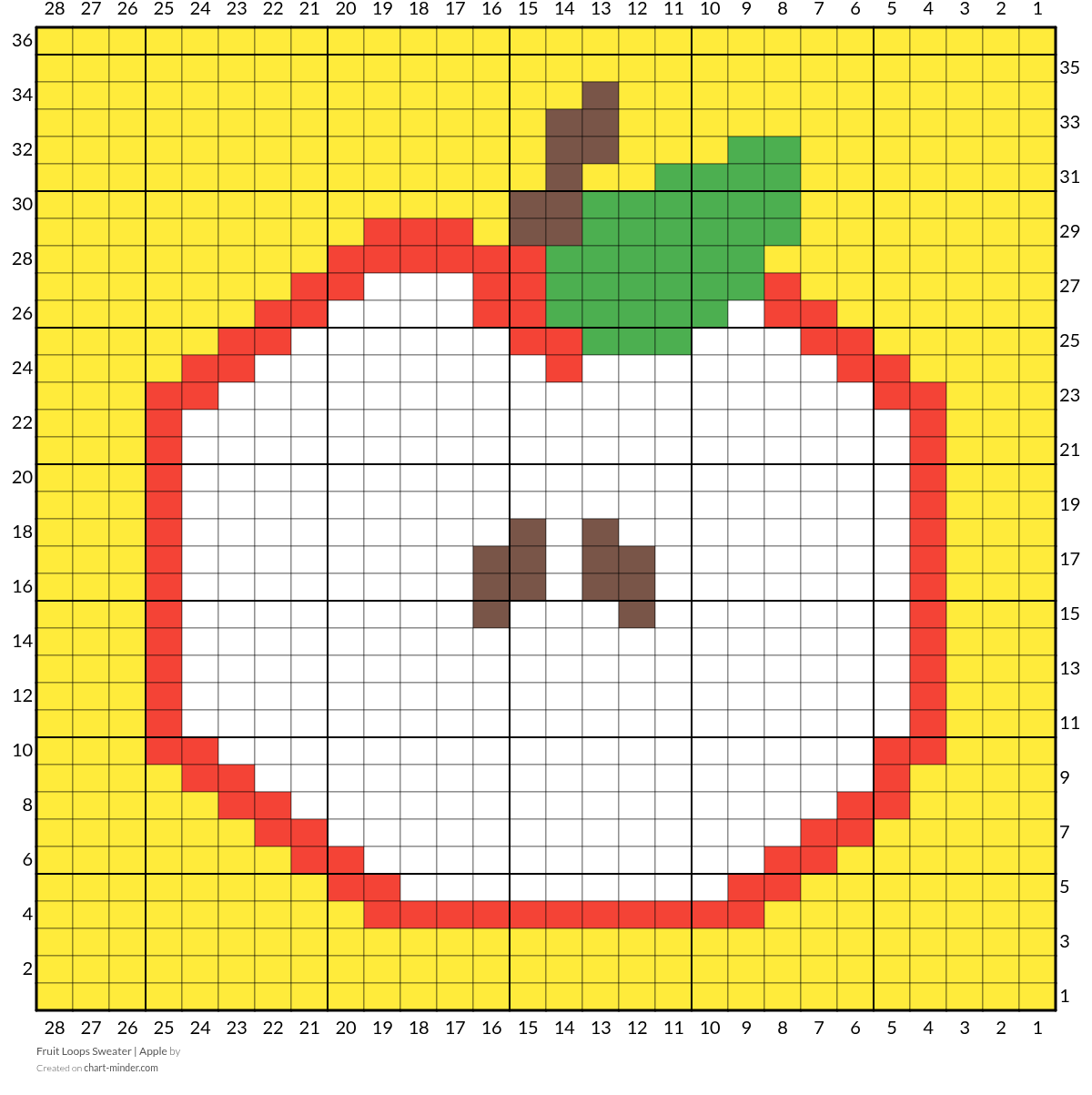 Fruit Loops Sweater | Apple