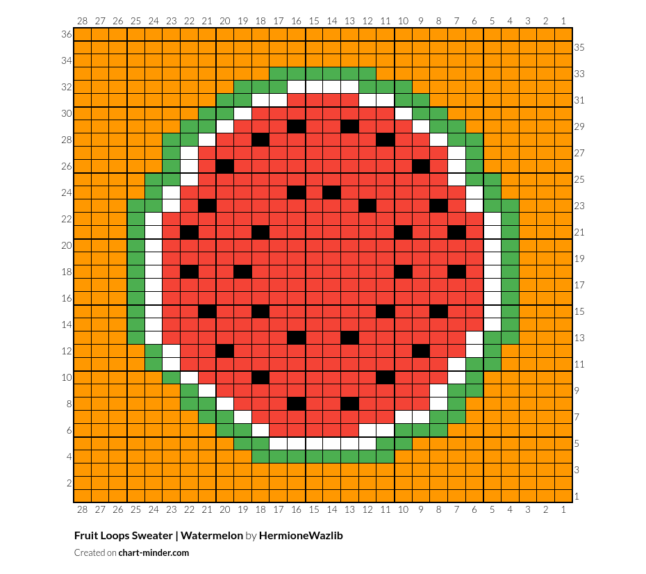 Fruit Loops Sweater | Watermelon