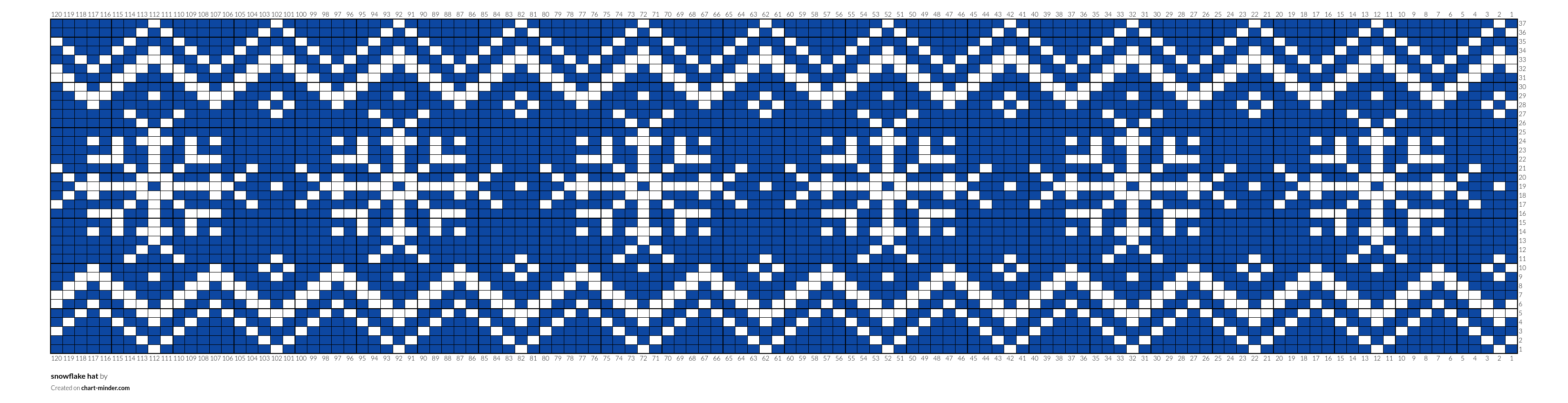 snowflake hat