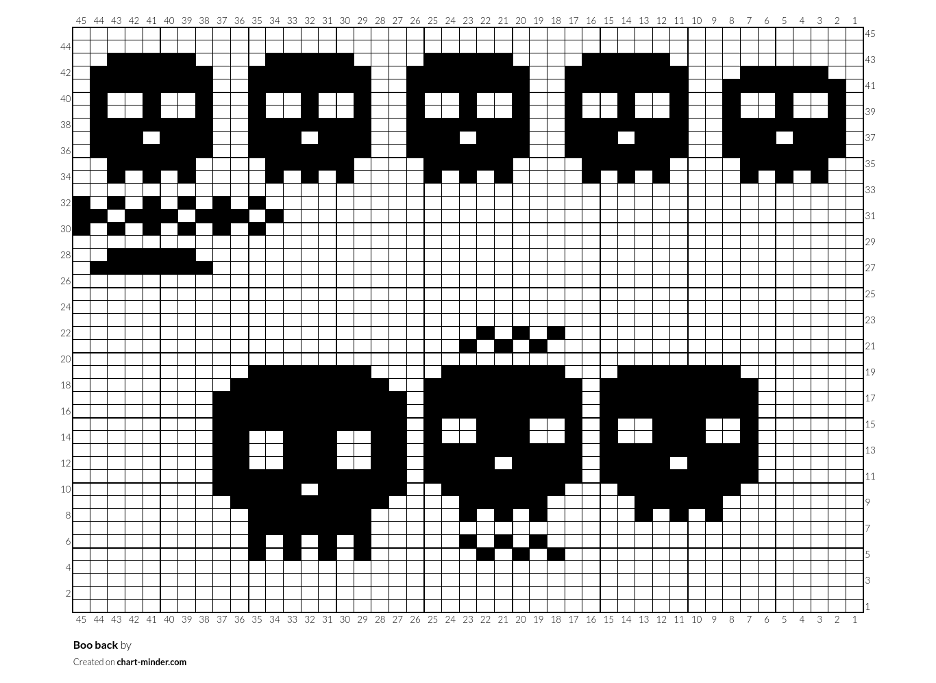 Boo back by Kelly | Chart Minder
