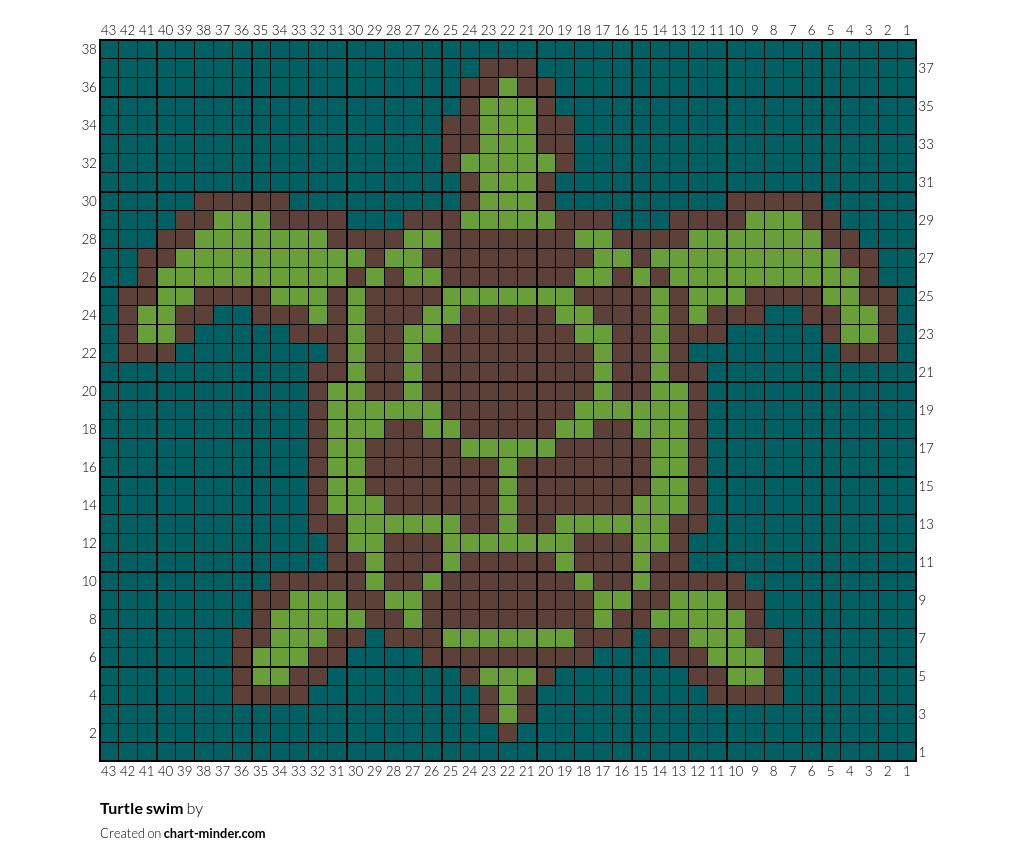 Turtle swim