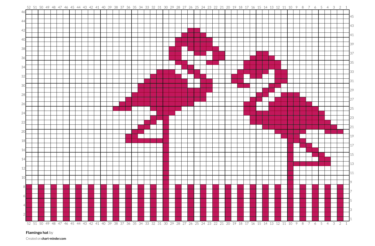 Flamingo hat