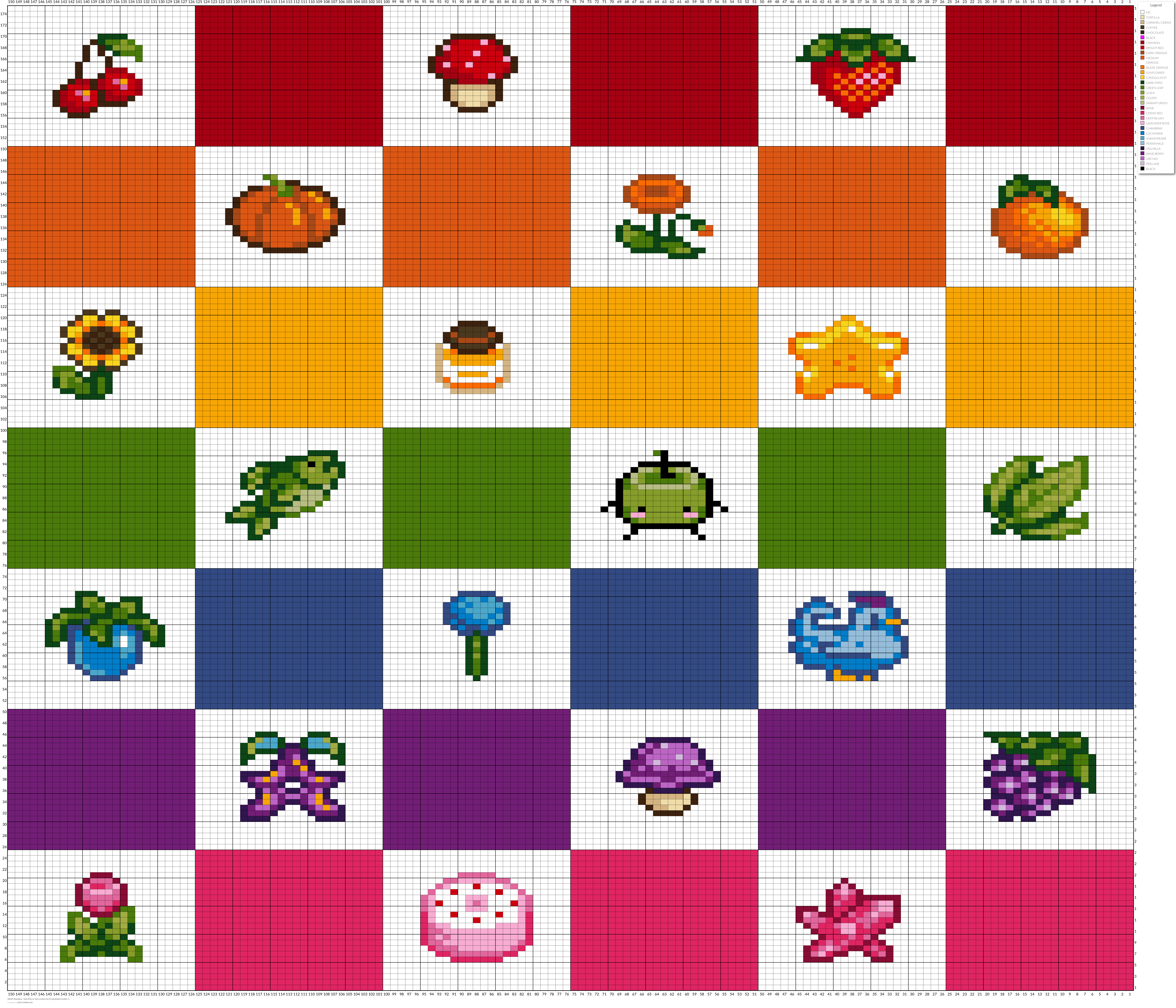 (WIP) Stardew - One File w Yarn Colors by FruityDayCrochet