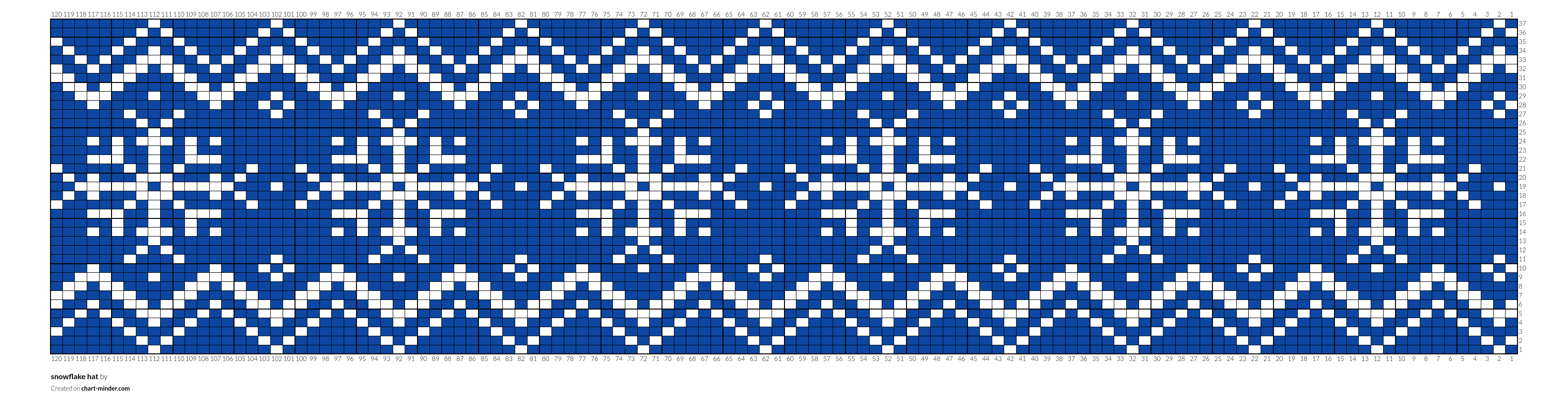 snowflake hat
