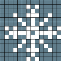 snowflake double knitting