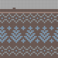 Winter Blue Pouch (1 side)