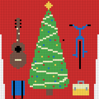 Xmas Tree/Bike/Fishing/Guitar