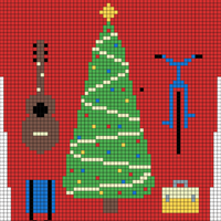 Xmas Tree/Bike/Fishing/Guitar