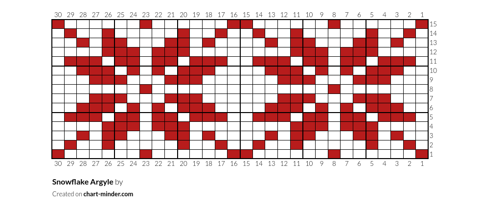 Snowflake Argyle