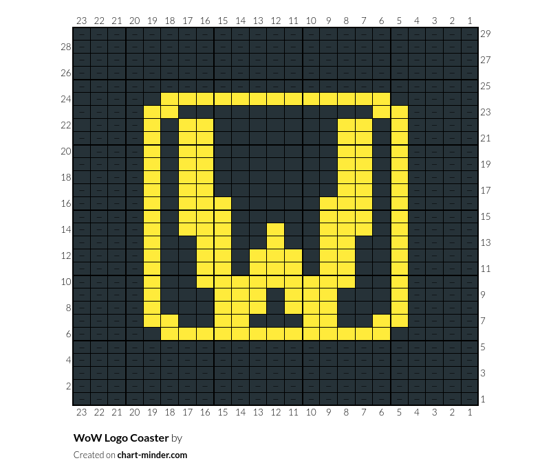 WoW Logo Coaster