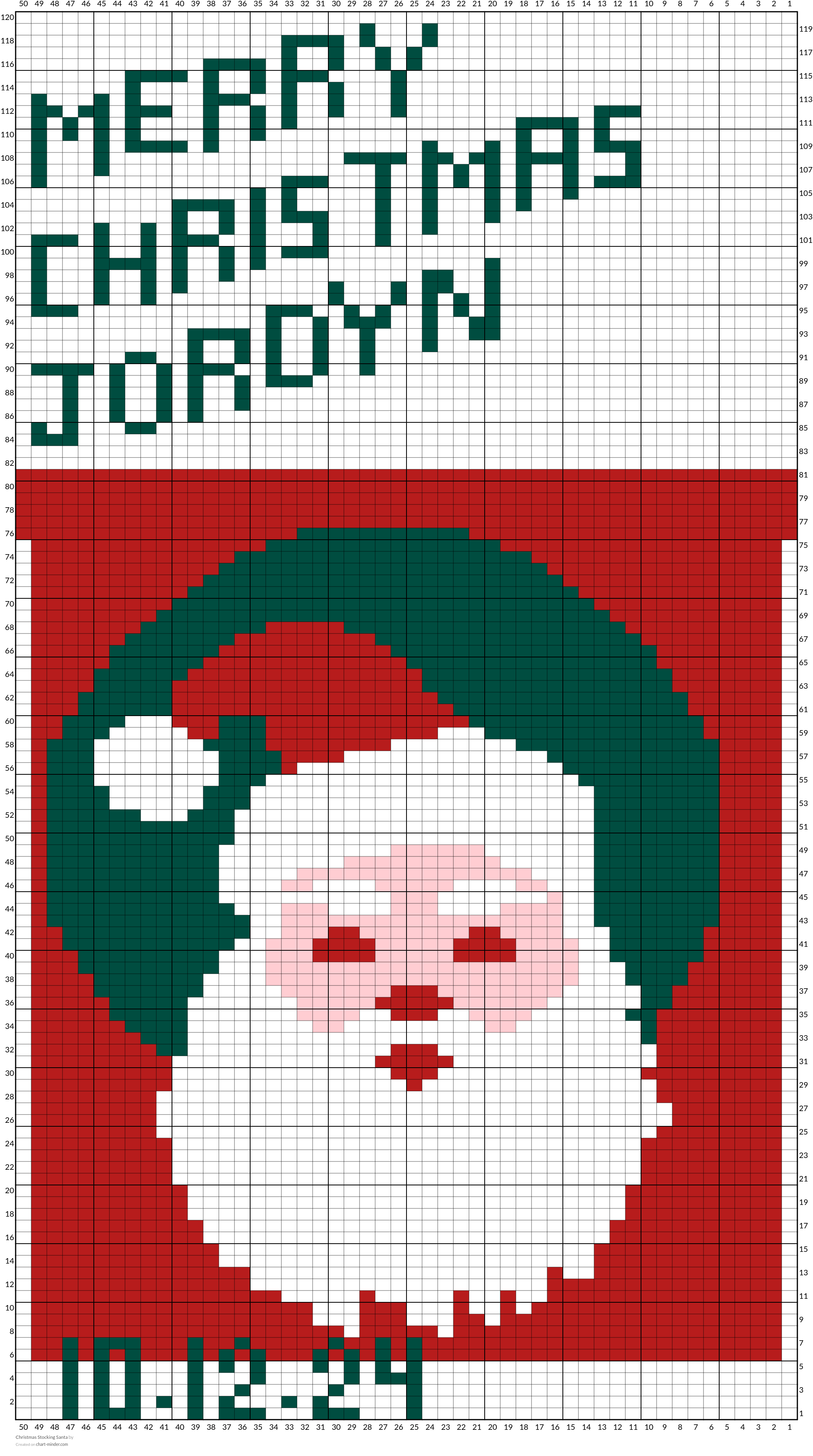 Christmas Stocking Santa