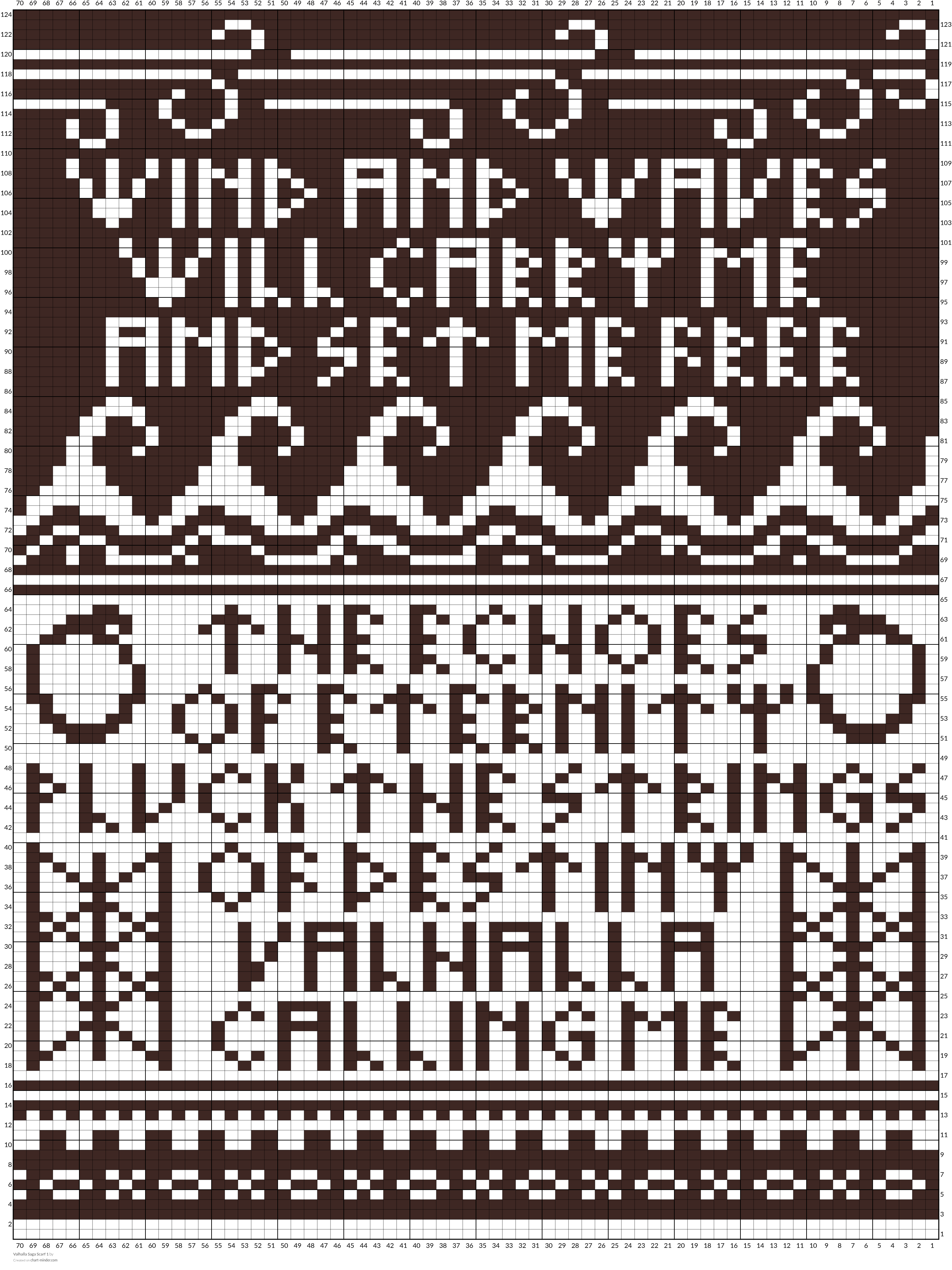 Valhalla Saga Scarf 1