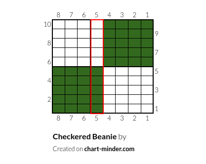 Checkered Beanie
